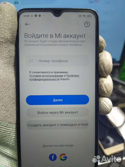 Xiaomi Redmi 9C NFC материнская плата