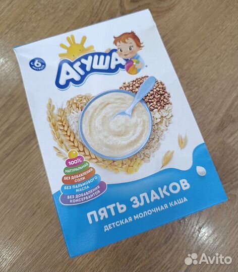 Молочная каша агуша