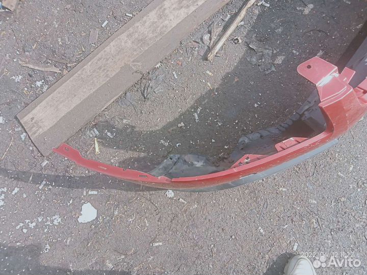 Бампер передний Ниссан кашкай до рестайл