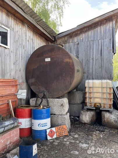 Бочка металлическая