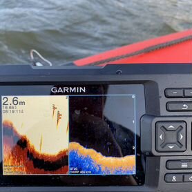 Эхолот garmin striker vivid 5cv+transducer