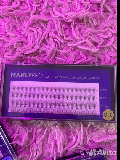 Накладные ресницы пучки