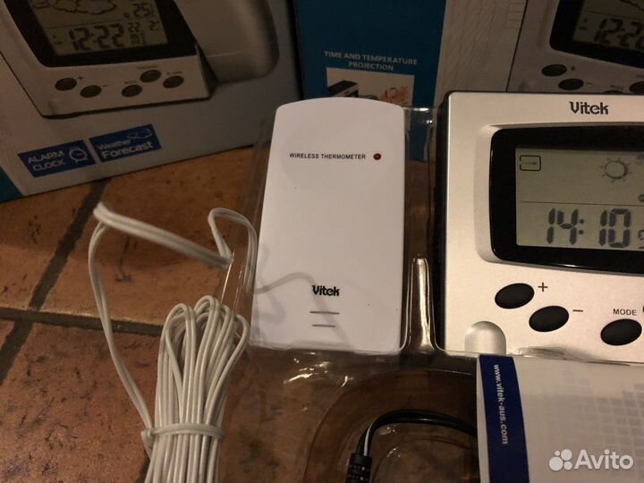 Термометр с беспроводным датчиком