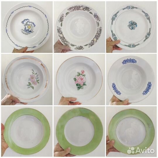 Тарелки Зик, Пролетарий, Чайка, октябрьскийфз СССР