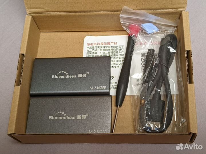 Внешний корпус для ssd m2