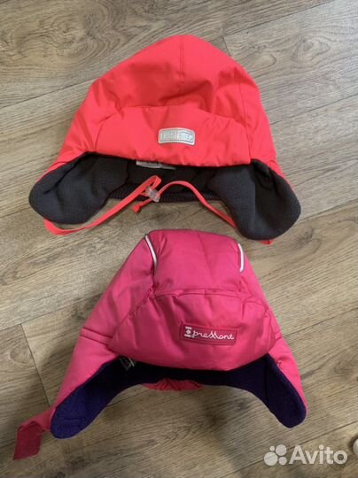 Новые шапки ушанки lassie и premont для девочки