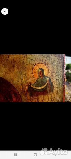 Николай Чудотворец 18 век 54*41*4 Шедевр