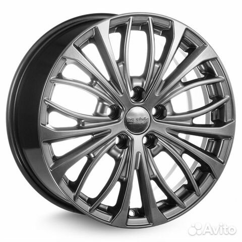 R17 5x114,3 7,5J ET45 D60,1 K&K кс873 (17 Camry V7) Дарк платинум