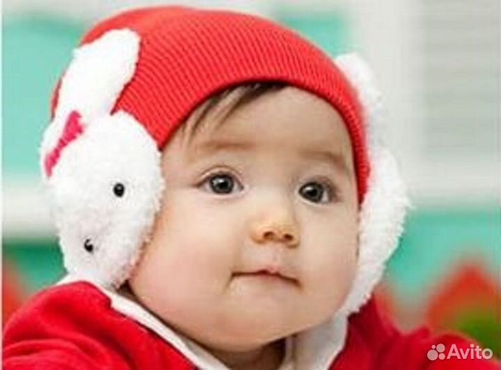 Шапочки и шарфики для девочек