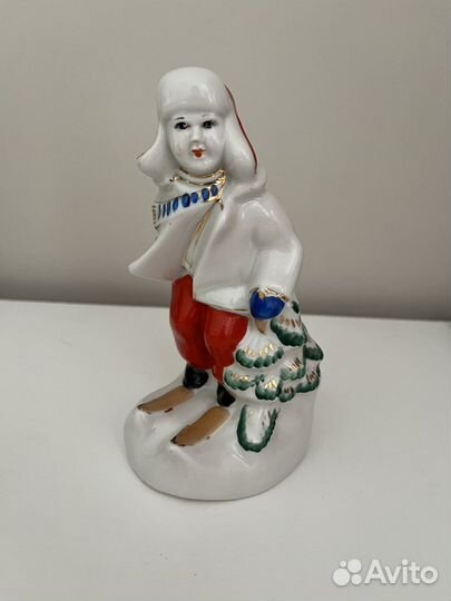 Статуэтка Лыжник СССР