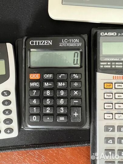 Калькуляторы aurora, casio, citizen, binatone