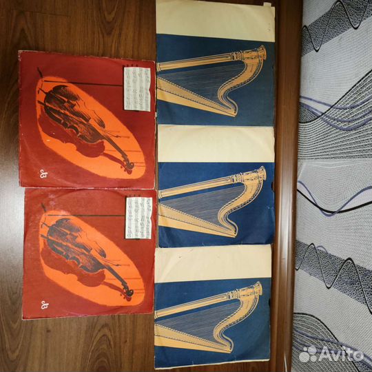 Пластинки плохие, на декор, классическая музыка