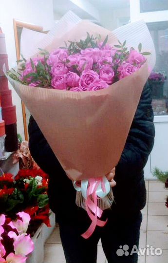 Розы Пионовидные XXL.Букет