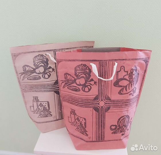 Бумажные пакеты с ручками, СССР