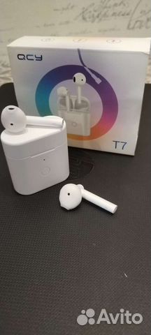 Наушники беспроводные TWS QCY T7