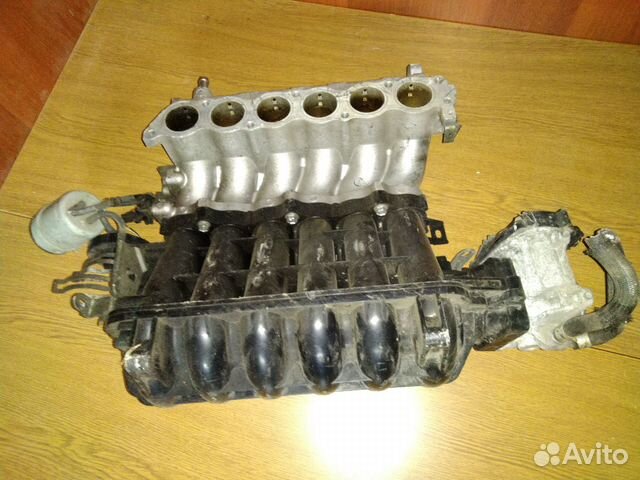 Mitsubishi outlander 3.0 v6 коллектор с дросселем
