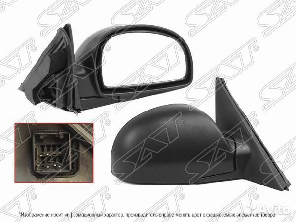 Зеркало hyundai accent 00-06/accent(Тагаз) 01-12 RH 5 контактов