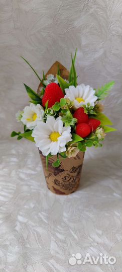 Букет из мыла ручной работы