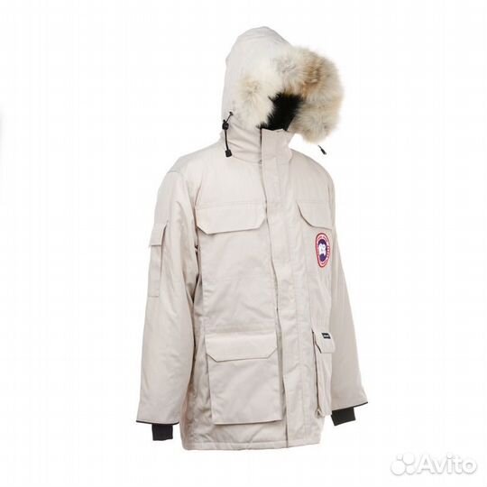 Пуховик canada goose expedition beige