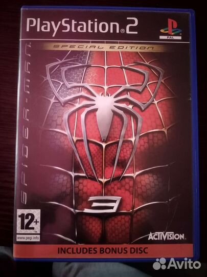 Spider - man 3 PS2, Человек паук 3 PlayStation 2