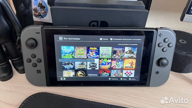 Игровая приставка nintendo switch rev.2 прошитая купить в Перми ...