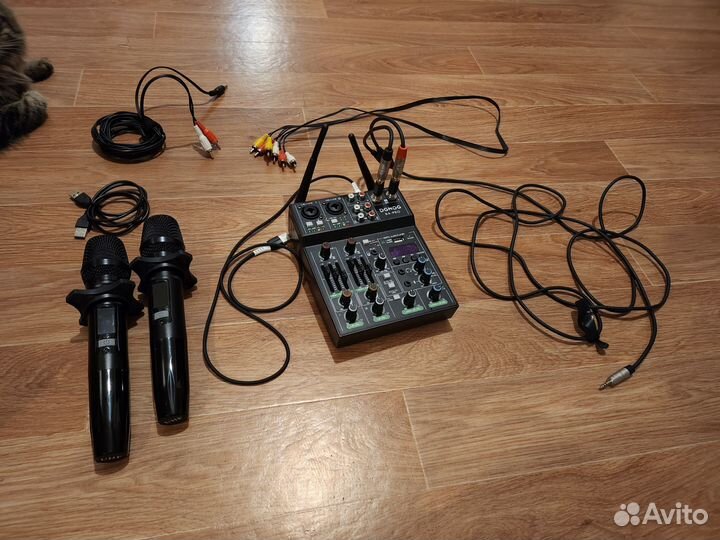 Микрофоны с микшером