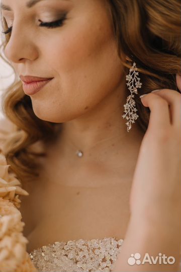 Серьги бижутерия
