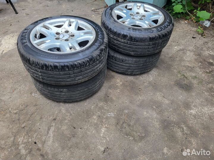 Колеса на mercedes r16