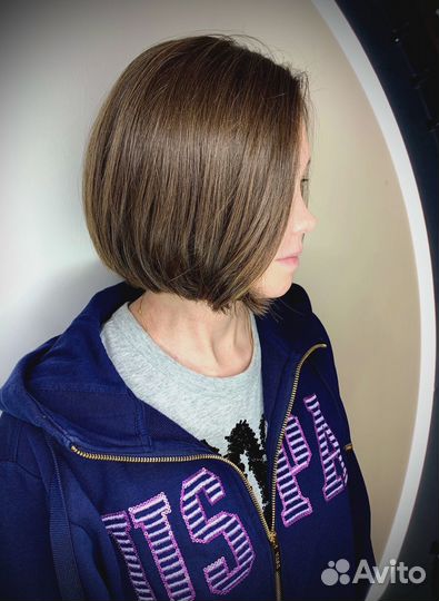 Окрашивание волос / Стрижка