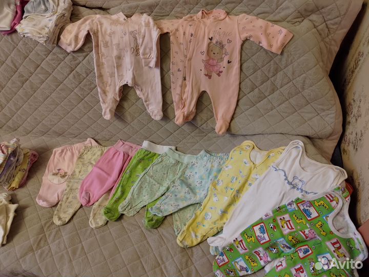 Детская одежда для девочек пакетом