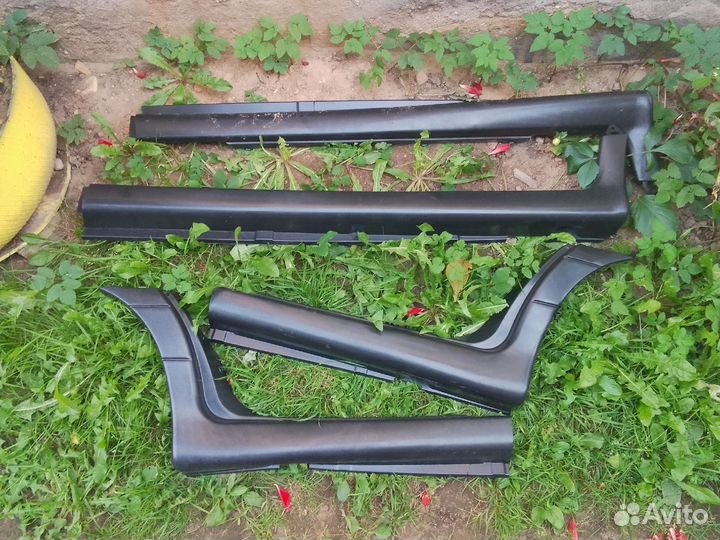 Накладки порога на ваз 2114