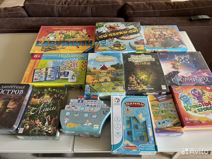 Настольные игры новые в пленке