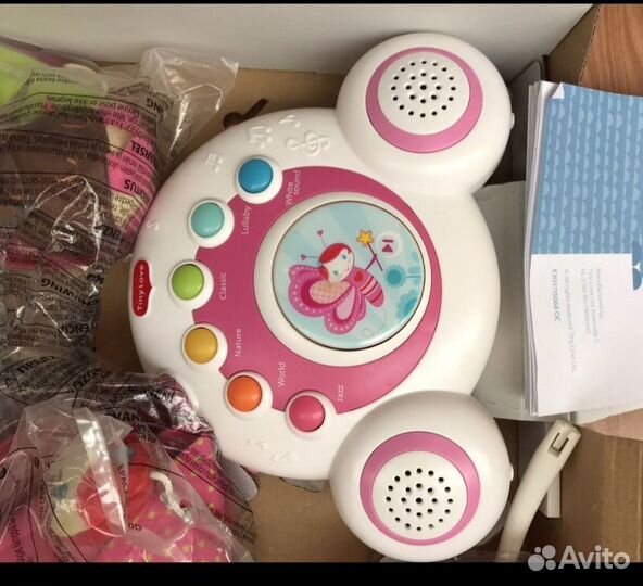 Мобиль на кроватку tiny love,игрушки в подарок