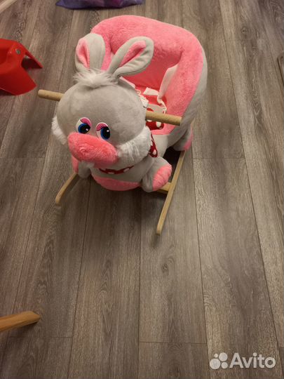 Качалка заяц для детей