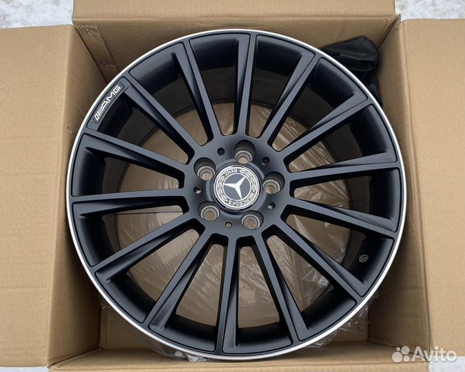 Диски amg r18 одноширокие на Mercedes W212 W213