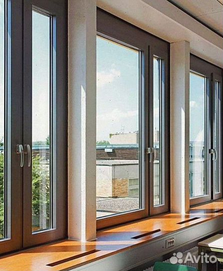 Окна алюминиевые в любое помещение