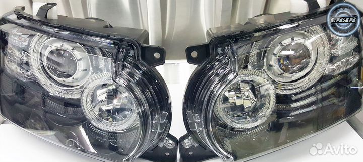 Улучшенные фары Range Rover Sport I - рест 09-13