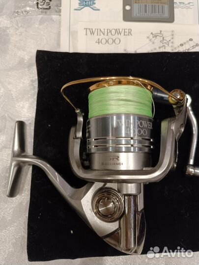 Катушка shimano 11 twin power 4000