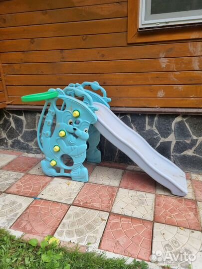 Детская горка пластиковая