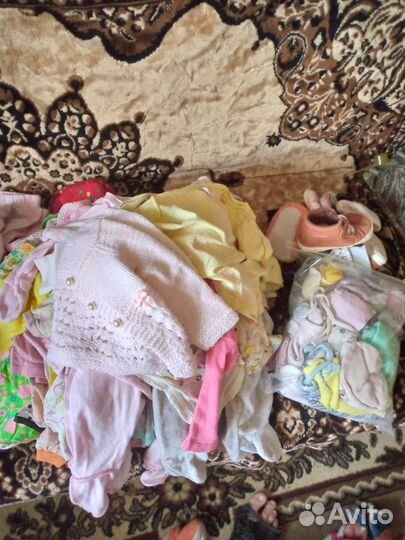 Детские вещи пакетом для девочек