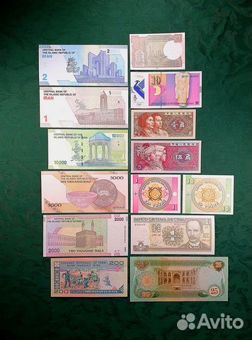 Банкноты разных стран 2