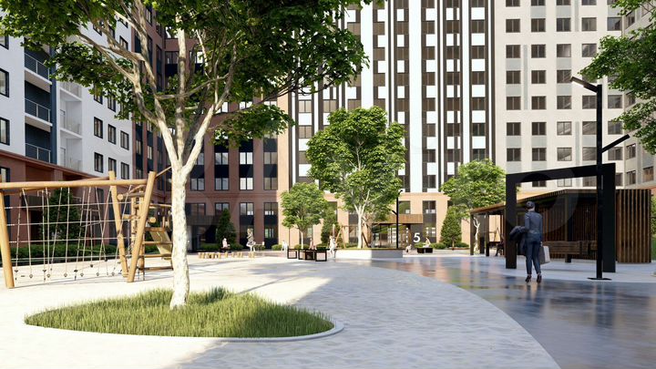 3-к. квартира, 86,5 м², 5/14 эт.