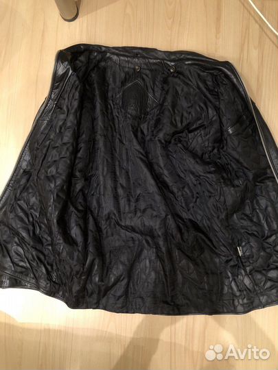 Кожаная куртка мужская