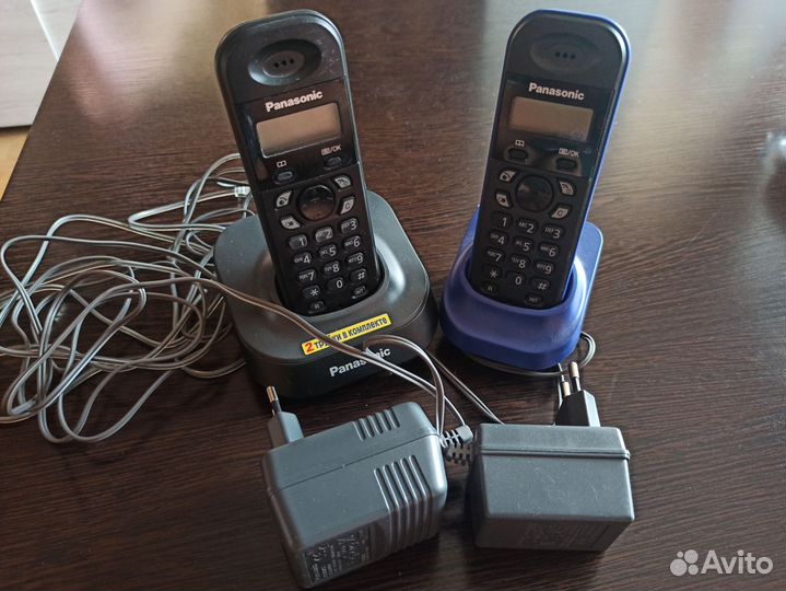 Радио телефон panasonic с дополнительной трубкой