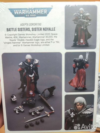 Фигурки Warhammer 40k battle sisters Joytoy