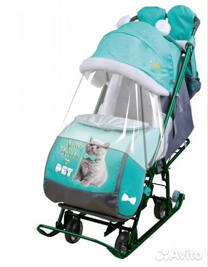 Санки-коляска Ника