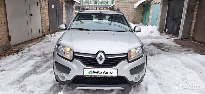 Renault Sandero Stepway 1.6 МТ, 2016, 135 600 км