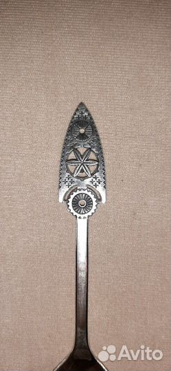 Серебряный набор чайно-кофейных ложек на 6 персон