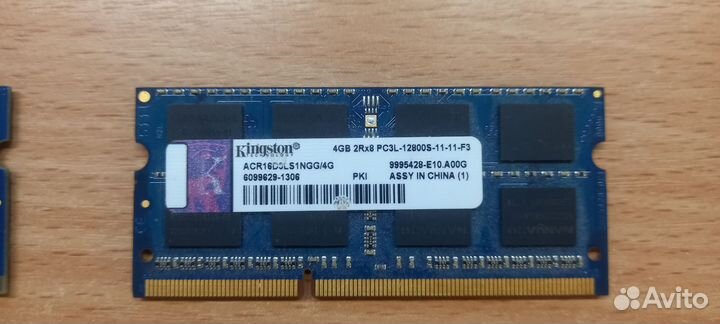 Оперативная память для ноутбука и пк