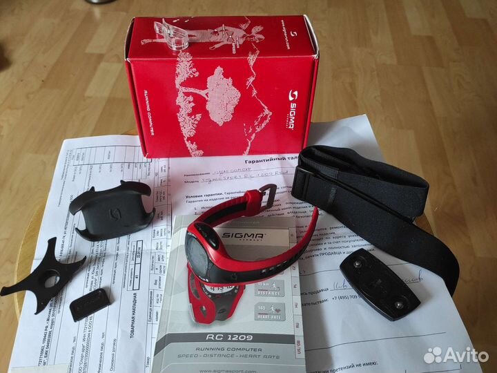 Беговой компьютер Sigma RC 1209